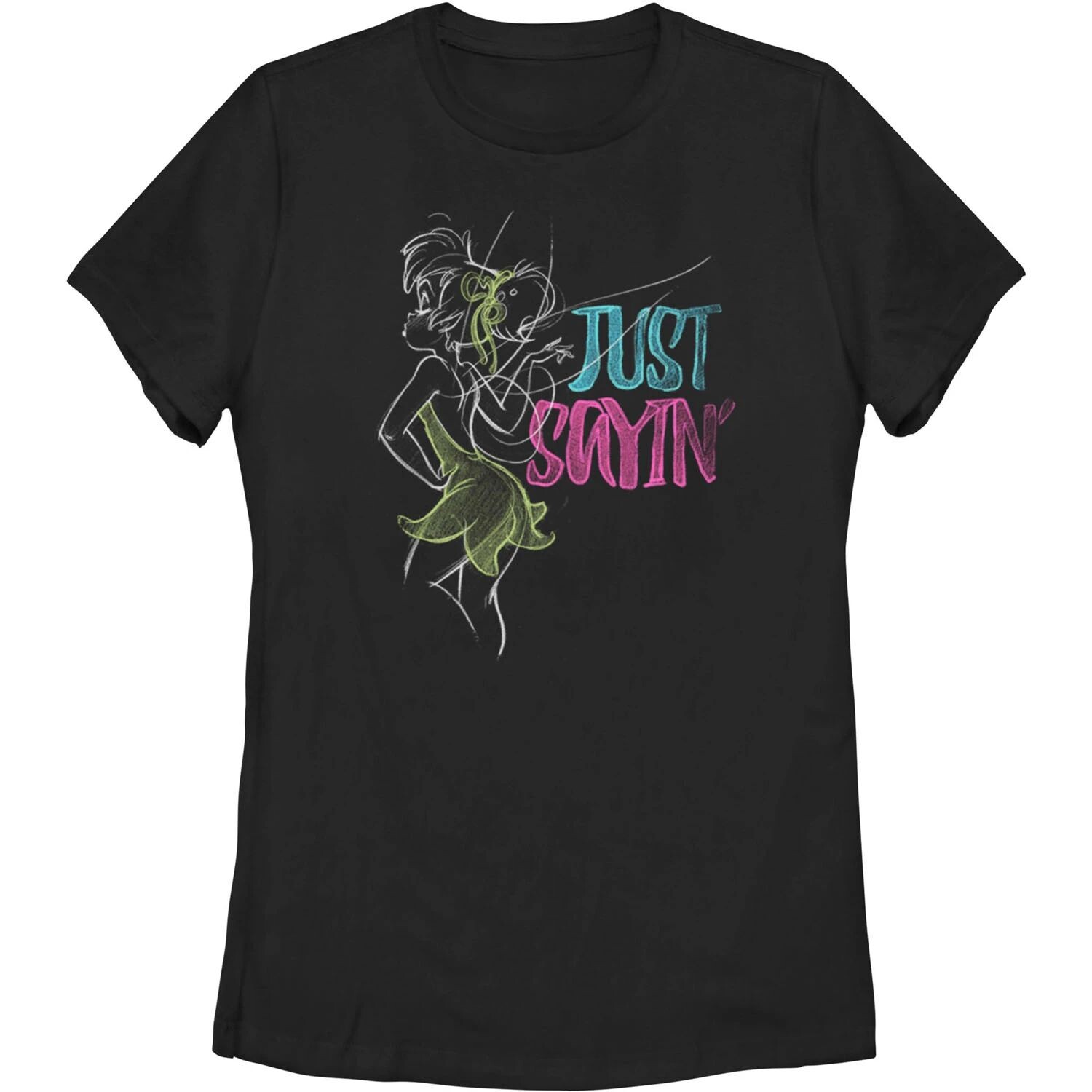 Футболка Тинкербелл Disney Juniors "Just Sayin'" Licensed Character
Футболка Тинкербелл Disney Juniors "Just Sayin'" Licensed Character