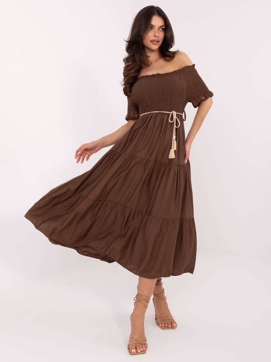 Платье Madnezz House A2609, коричневый
Платье Madnezz House A2609, коричневый