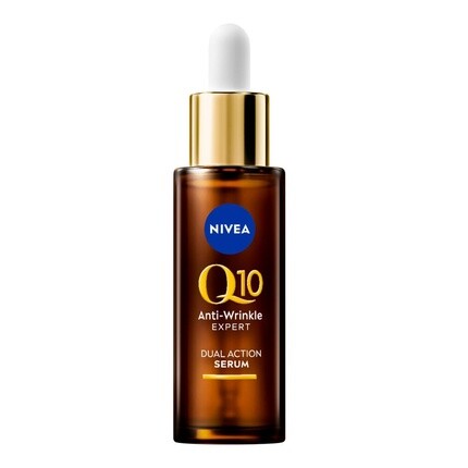 NIVEA Q10 Сыворотка двойного действия 30 мл Укрепляющая антивозрастная сыворотка для лица Увлажняющий крем для уменьшения глубоких морщин
NIVEA Q10 Сыворотка двойного действия 30 мл Укрепляющая антивозрастная сыворотка для лица Увлажняющий крем для уменьшения глубоких морщин