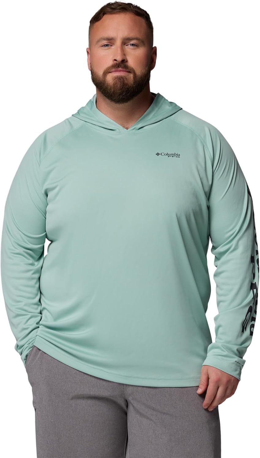 Терминал такл сан худи для мужчин Columbia, влагоотводящий, Misty Jade/Shark Logo
Терминал такл сан худи для мужчин Columbia, влагоотводящий, Misty Jade/Shark Logo