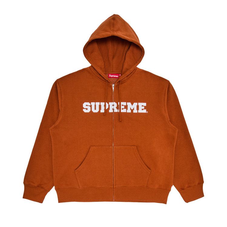 Толстовка Supreme Collegiate Appliqué Zip Up Hooded Sweatshirt, Rust
Толстовка Supreme Collegiate Appliqué Zip Up Hooded Sweatshirt, Rust