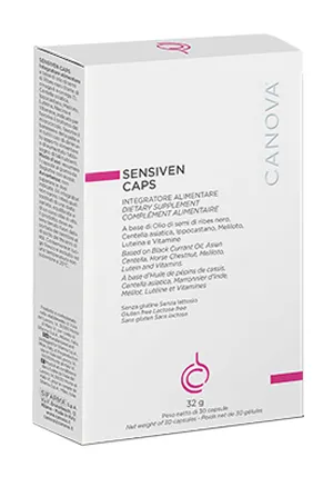 Дополнение 30 капсул микроциркуляции крышек Pergam Sensiven для благополучия кожи Canova
Дополнение 30 капсул микроциркуляции крышек Pergam Sensiven для благополучия кожи Canova