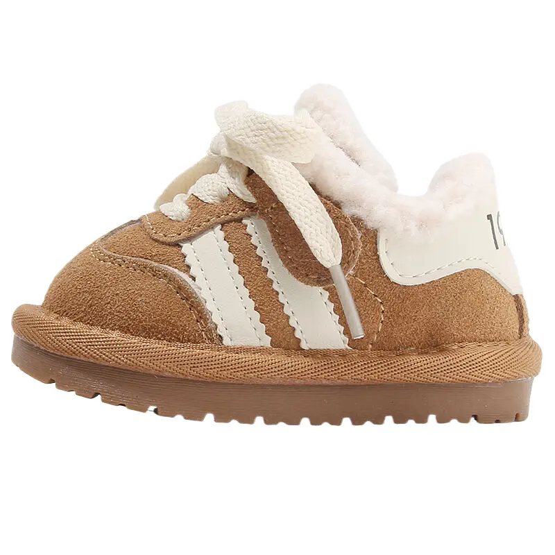 Нескользящие термоботинки с низким верхом для малышей MAIBUXIONG, коричневый
Нескользящие термоботинки с низким верхом для малышей MAIBUXIONG, коричневый