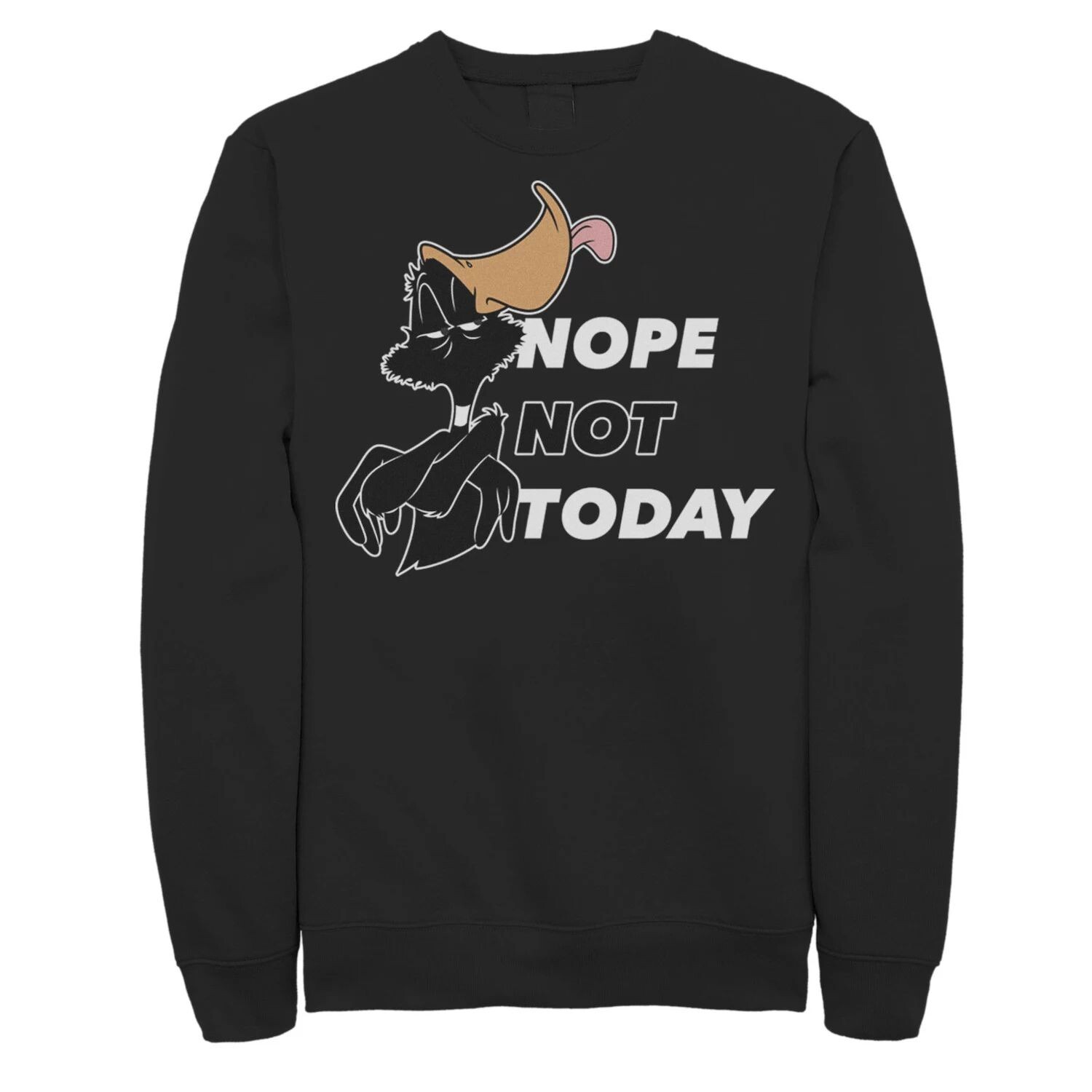 Мужской свитшот Looney Tunes Daffy Duck Nope Not Today Licensed Character
Мужской свитшот Looney Tunes Daffy Duck Nope Not Today Licensed Character