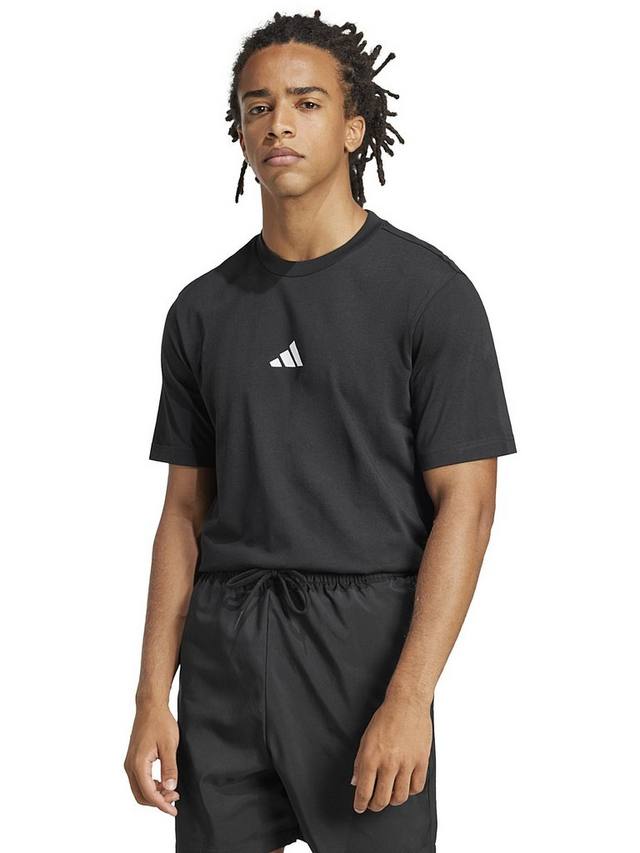 Одинарная трикотажная футболка essentials с маленьким логотипом adidas, черный/белый
Одинарная трикотажная футболка essentials с маленьким логотипом adidas, черный/белый