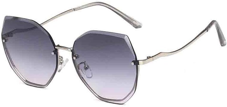 Женские солнцезащитные очки без оправы из металла с защитой от УФ-излучения, нестандартной круглой формы, увеличенного размера, роскошные солнцезащитные очки UV400 TKKTLLT, Gold Green
Женские солнцезащитные очки без оправы из металла с защитой от УФ-излучения, нестандартной круглой формы, увеличенного размера, роскошные солнцезащитные очки UV400 TKKTLLT, Gold Green