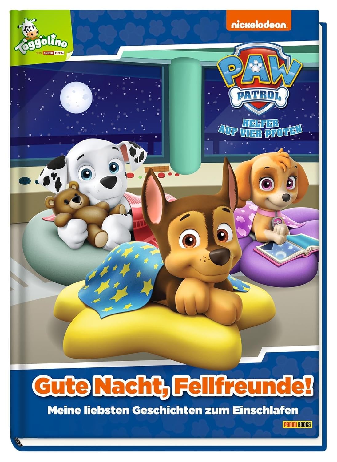 Paw Patrol: Gute Nacht, Fellfreunde!: Meine liebsten Geschichten zum Einschlafen (Panini Verlags GmbH)
Paw Patrol: Gute Nacht, Fellfreunde!: Meine liebsten Geschichten zum Einschlafen (Panini Verlags GmbH)
