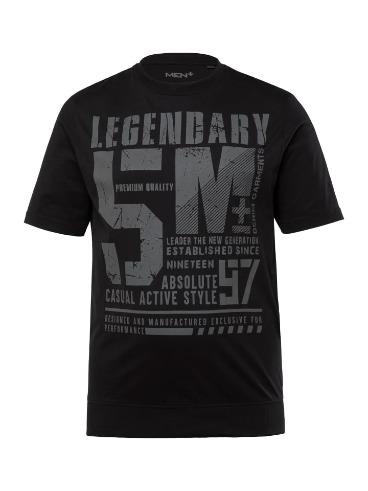 Футболка Men Plus, черный
Футболка Men Plus, черный