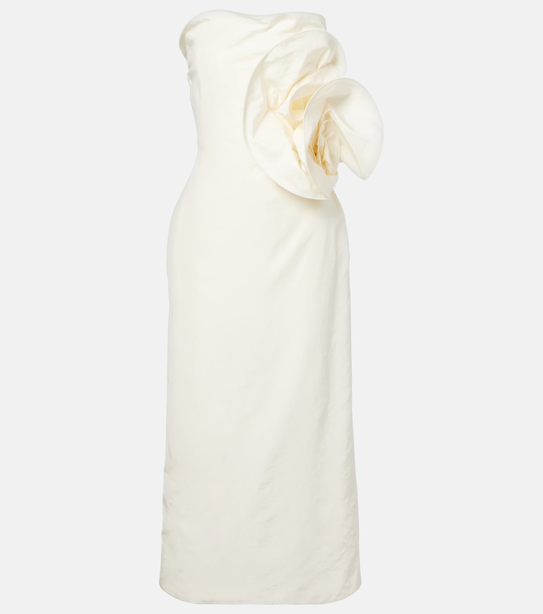 Платье-корсет с цветочной аппликацией Magda Butrym, кремовый
Платье-корсет с цветочной аппликацией Magda Butrym, кремовый