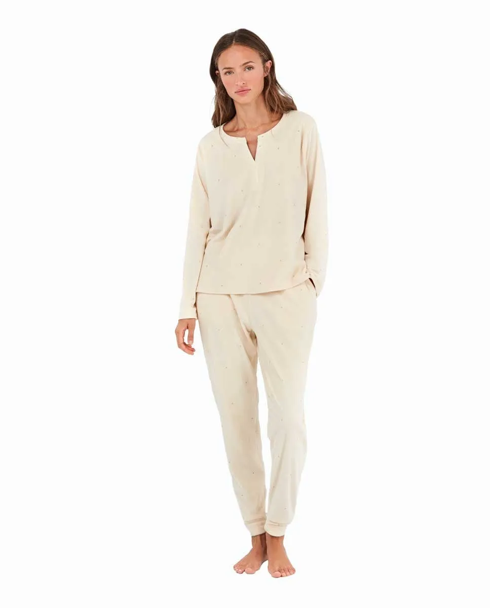 Пижама из эластичного флиса Gisela, белый
Пижама из эластичного флиса Gisela, белый