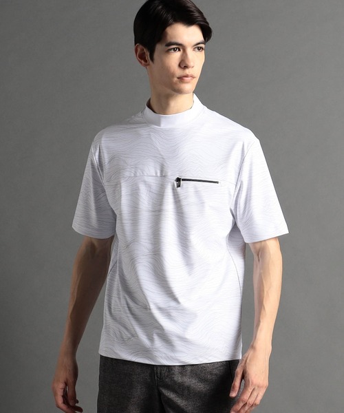 Футболка с высоким воротником и графическим принтом MONSIEUR NICOLE, белый
Футболка с высоким воротником и графическим принтом MONSIEUR NICOLE, белый