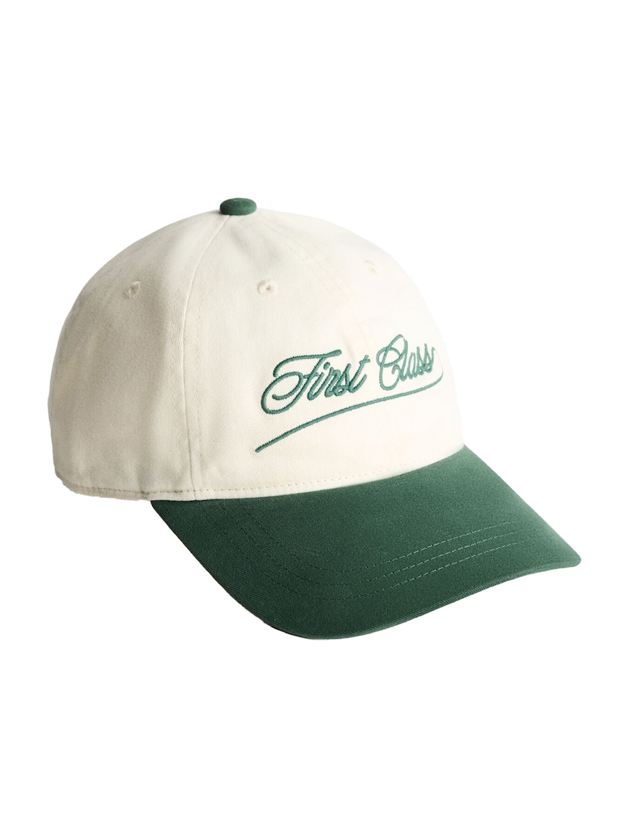 Бейсболка Bershka FIRST CLASS, экрю
Бейсболка Bershka FIRST CLASS, экрю