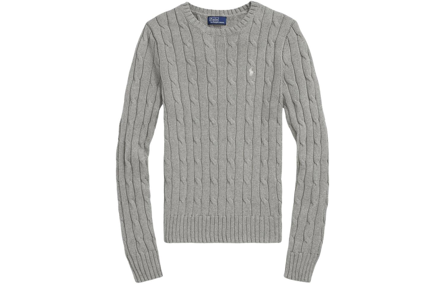 Свитер с вышивкой логотипа Polo Julianna Ralph Lauren, серый
Свитер с вышивкой логотипа Polo Julianna Ralph Lauren, серый