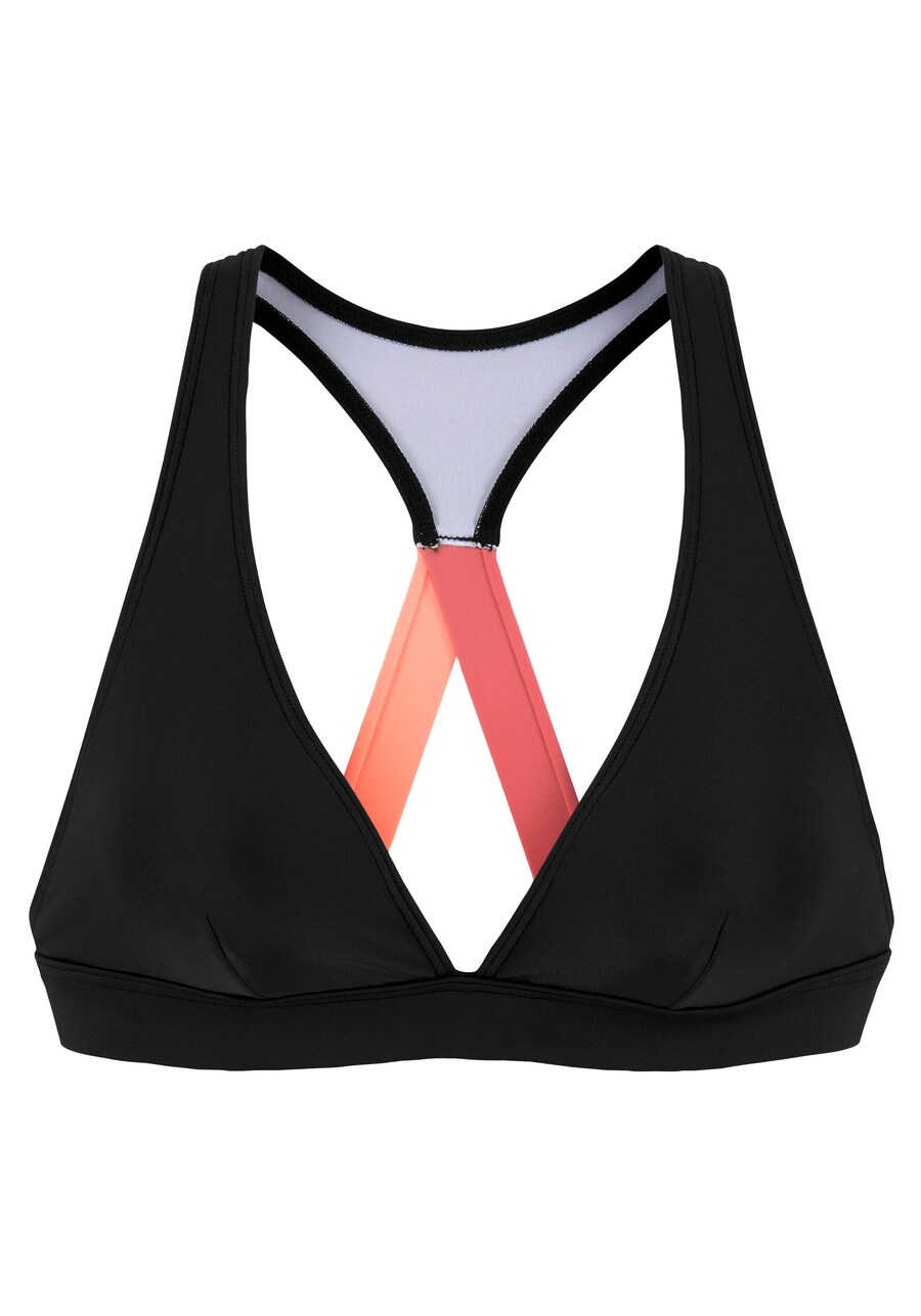 Треугольный спортивный топ-бикини LASCANA ACTIVE, черный
Треугольный спортивный топ-бикини LASCANA ACTIVE, черный