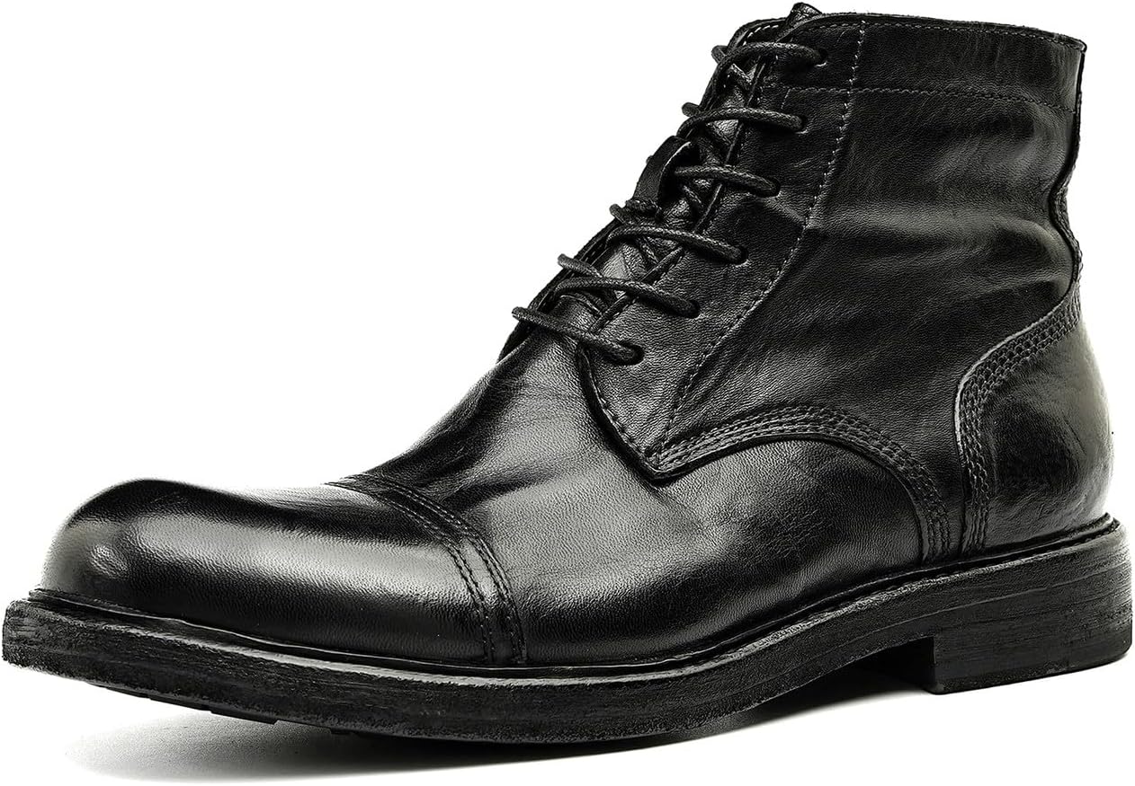 Мужские классические ботинки Oxford - Ручной работы Chelsea на щиколотку из натуральной кожи с носком типа кап и прошивкой по технологии Goodyear для выпускного, свадьбы и повседневного делового стиля Santimon, черный
Мужские классические ботинки Oxford - Ручной работы Chelsea на щиколотку из натуральной кожи с носком типа кап и прошивкой по технологии Goodyear для выпускного, свадьбы и повседневного делового стиля Santimon, черный