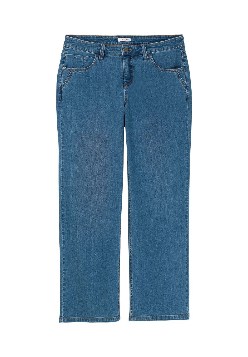 Комфортные джинсы ELLA ELLA для сильных бедер и икр sheego, цвет Blue Denim
Комфортные джинсы ELLA ELLA для сильных бедер и икр sheego, цвет Blue Denim