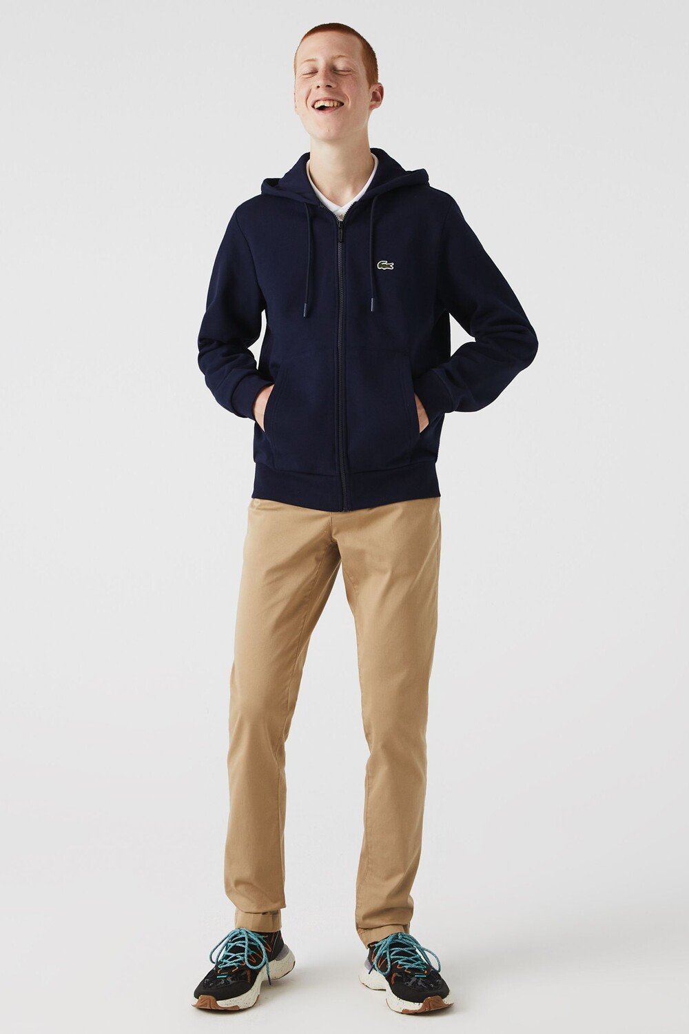 Толстовка на молнии Lacoste, синий
Толстовка на молнии Lacoste, синий