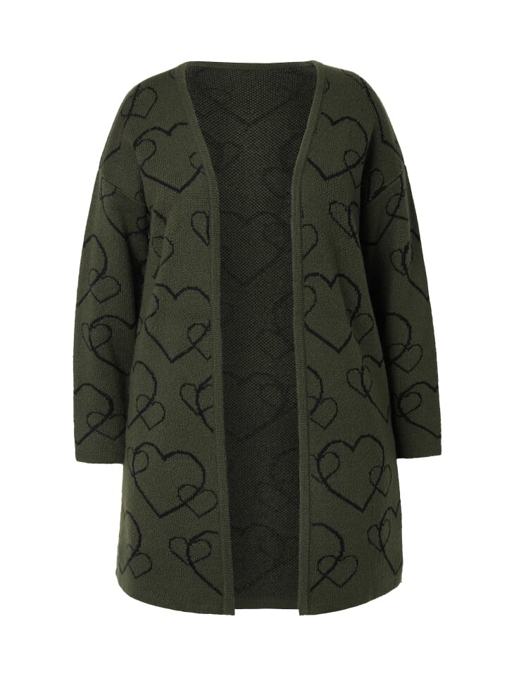 Спортивная куртка MIAMODA Strickjacke, цвет schilfgrün
Спортивная куртка MIAMODA Strickjacke, цвет schilfgrün