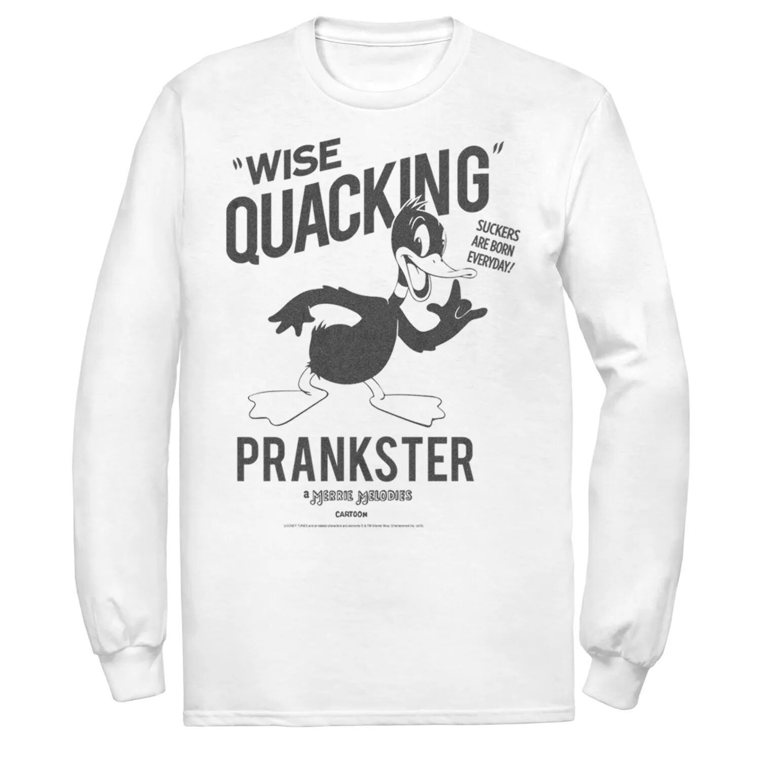 Мужская футболка Looney Tunes Daffy Duck Wise Quacking Prankster Licensed Character
Мужская футболка Looney Tunes Daffy Duck Wise Quacking Prankster Licensed Character