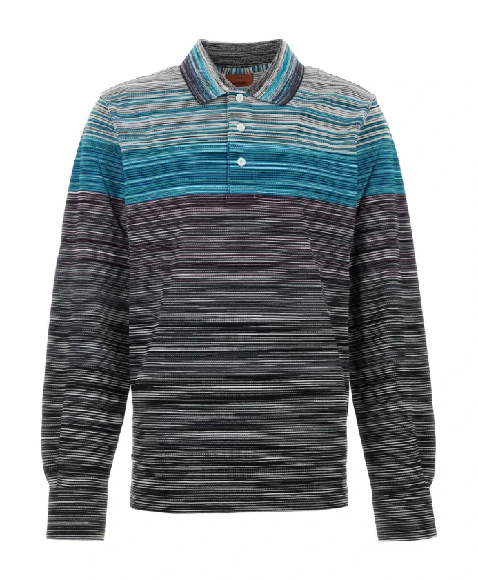 Поло с вышивкой пике Missoni, мультиколор
Поло с вышивкой пике Missoni, мультиколор