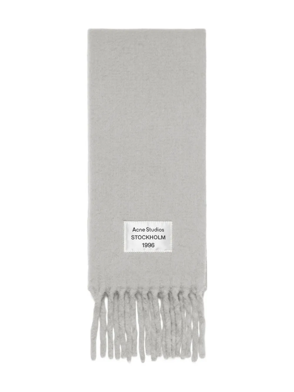 Шарф с бахромой Acne Studios, серый
Шарф с бахромой Acne Studios, серый