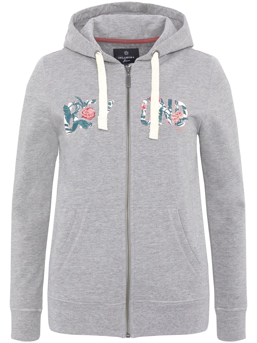 Толстовка с капюшоном на молнии Oklahoma Jeans, Mottled Grey
Толстовка с капюшоном на молнии Oklahoma Jeans, Mottled Grey