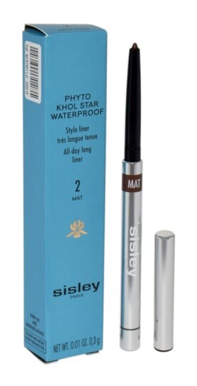 Водостойкая подводка-стило 2, матовая подводка для глаз цвета тонка, 0,3 г Sisley, Phyto-Khol Star
Водостойкая подводка-стило 2, матовая подводка для глаз цвета тонка, 0,3 г Sisley, Phyto-Khol Star