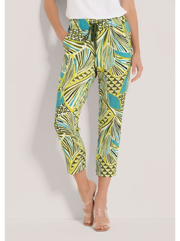 MADELEINE Яркие брюки-бандо с графическим принтом цвета хаки/многоцветные
MADELEINE Яркие брюки-бандо с графическим принтом цвета хаки/многоцветные