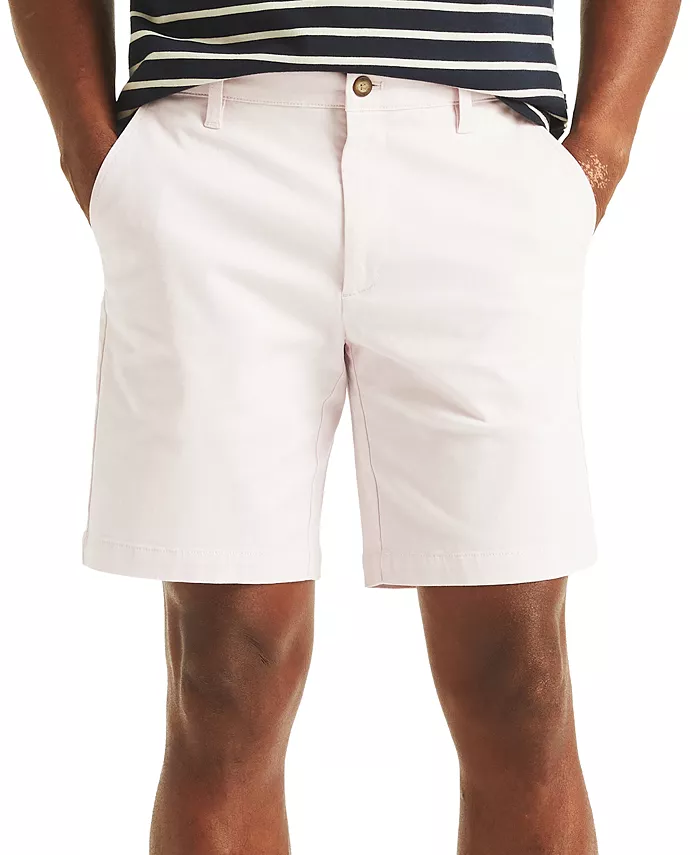 Мужские однотонные эластичные шорты из твила Deck длиной 8,5 дюймов Nautica, розовый
Мужские однотонные эластичные шорты из твила Deck длиной 8,5 дюймов Nautica, розовый