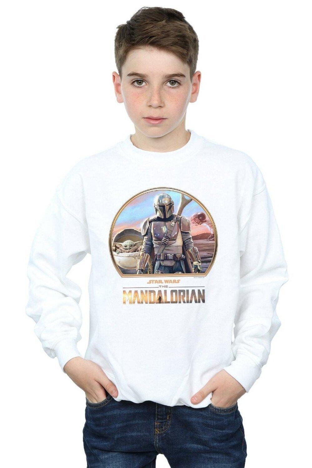 Толстовка «Мандалорец Мандо и ребенок» Star Wars, белый
Толстовка «Мандалорец Мандо и ребенок» Star Wars, белый