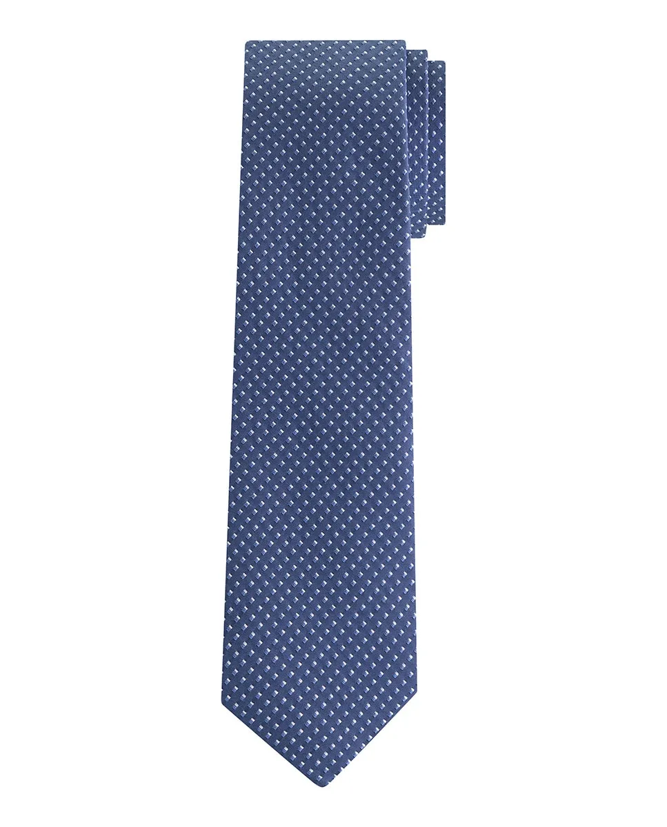 Мужской двухцветный шелковый галстук Calvin Klein, голубой 
Мужской двухцветный шелковый галстук Calvin Klein, голубой