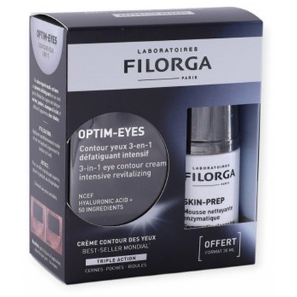 Optim-Eyes Eye Contour 3-в-1 15 мл с очищающим энзимным скрабом Skin-Prep Filorga
Optim-Eyes Eye Contour 3-в-1 15 мл с очищающим энзимным скрабом Skin-Prep Filorga