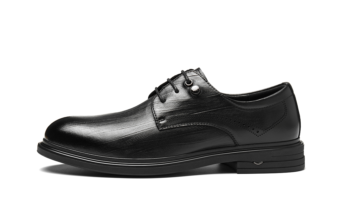 Универсальные деловые туфли с острым носком, износостойкие туфли дерби для мужчин HLA, Black
Универсальные деловые туфли с острым носком, износостойкие туфли дерби для мужчин HLA, Black