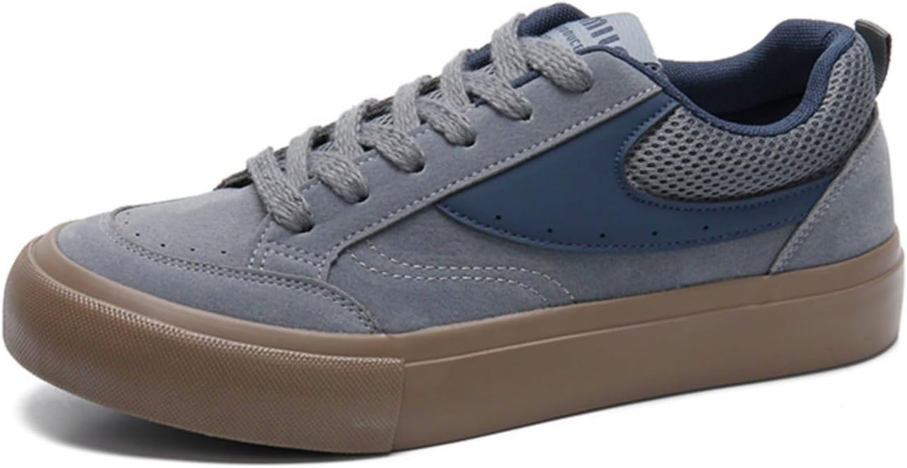 Мужские бордовые замшевые кроссовки, повседневные, в ретро-стиле с шнуровкой и удобной толстой подошвой, идеальные Aokisx
Мужские бордовые замшевые кроссовки, повседневные, в ретро-стиле с шнуровкой и удобной толстой подошвой, идеальные Aokisx