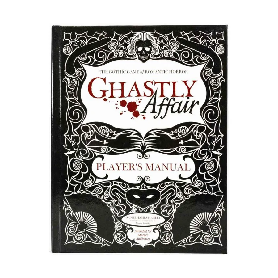 Ghastly Affair - Player's Manual, Role Playing Games (Daniel James Hanley), твердый переплет
Ghastly Affair - Player's Manual, Role Playing Games (Daniel James Hanley), твердый переплет