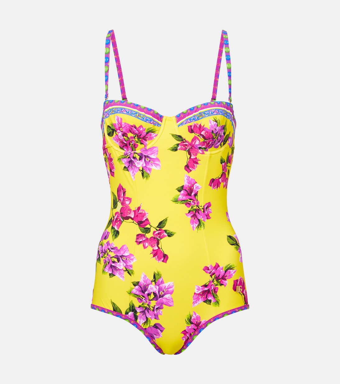 Цветочный купальник Dolce&Gabbana, разноцветный 
Цветочный купальник Dolce&Gabbana, разноцветный