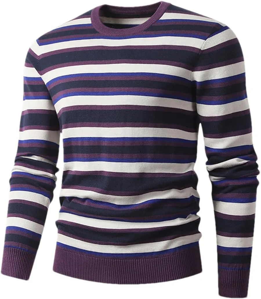 Мужской свитер с цветными блоками и полосками Hndudnff
Мужской свитер с цветными блоками и полосками Hndudnff