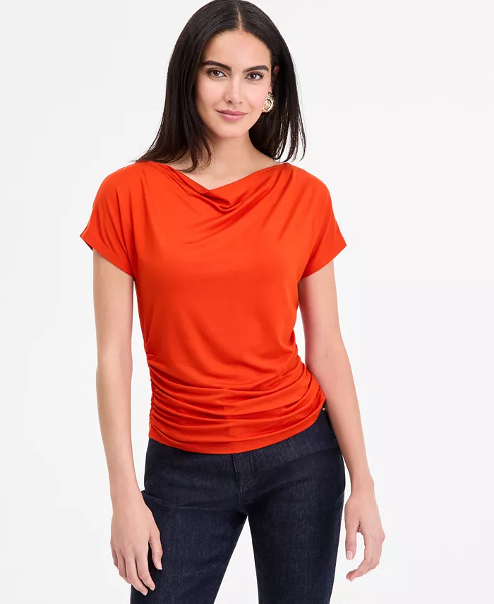 Женский топ с драпированным воротником-капюшоном I.N.C. International Concepts, красный
Женский топ с драпированным воротником-капюшоном I.N.C. International Concepts, красный