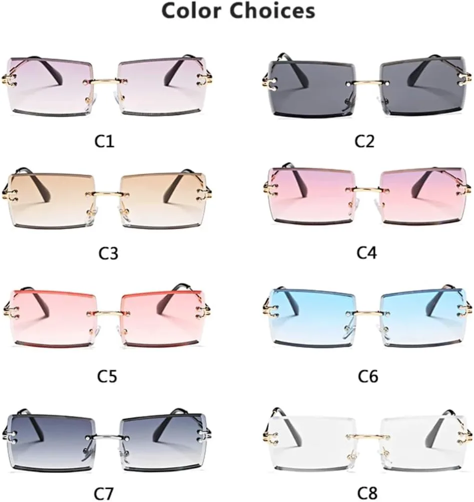 Солнцезащитные очки с защитой от УФ-излучения UV400 | Без оправы, цветные линзы | для женщин и мужчин, для занятий спортом на открытом воздухе и вождения DSVIGF, 05
Солнцезащитные очки с защитой от УФ-излучения UV400 | Без оправы, цветные линзы | для женщин и мужчин, для занятий спортом на открытом воздухе и вождения DSVIGF, 05