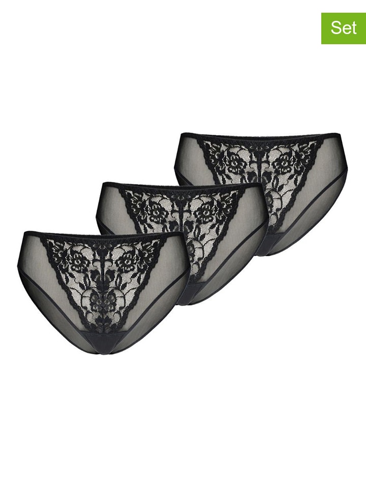 Teyli Комплект из 3 штук: черные трусы
Teyli Комплект из 3 штук: черные трусы