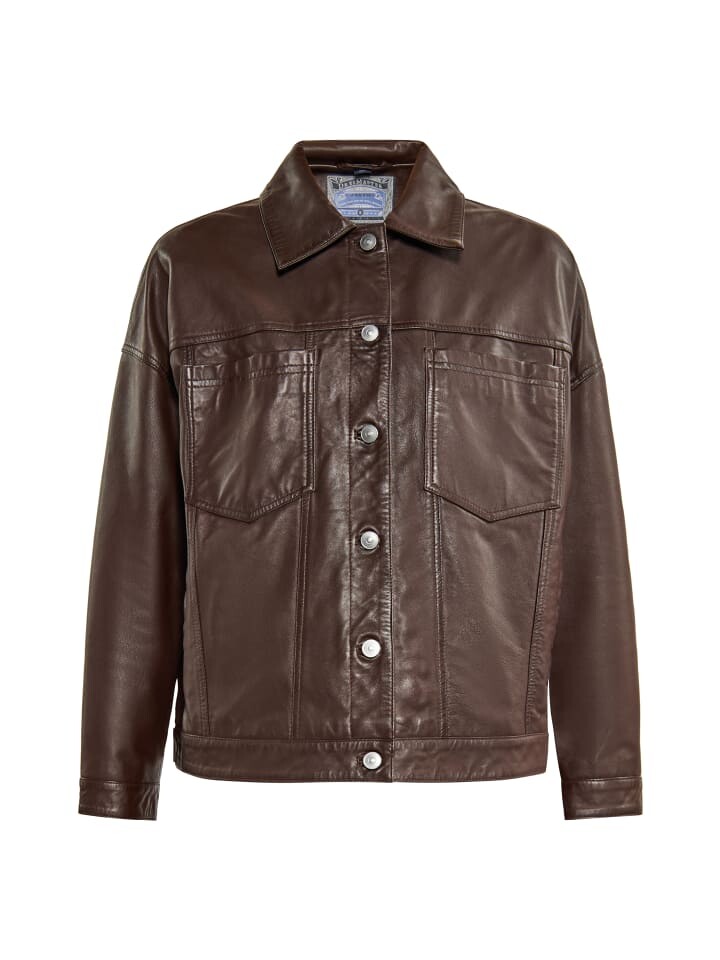 Кожаная куртка DreiMaster, темно-коричневый
Кожаная куртка DreiMaster, темно-коричневый