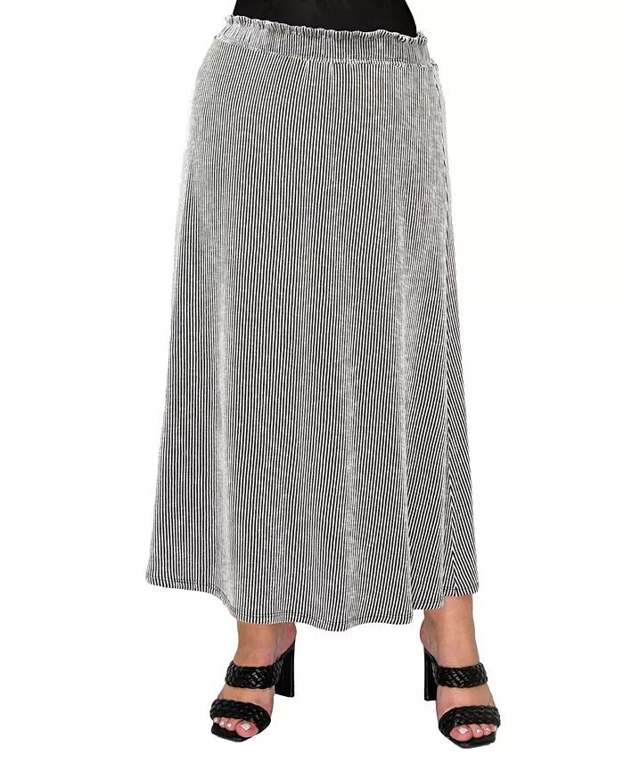 Большие размеры Макси-юбка с эластичной резинкой на талии и рейкой в рубчик COIN 1804, мультиколор
Большие размеры Макси-юбка с эластичной резинкой на талии и рейкой в рубчик COIN 1804, мультиколор