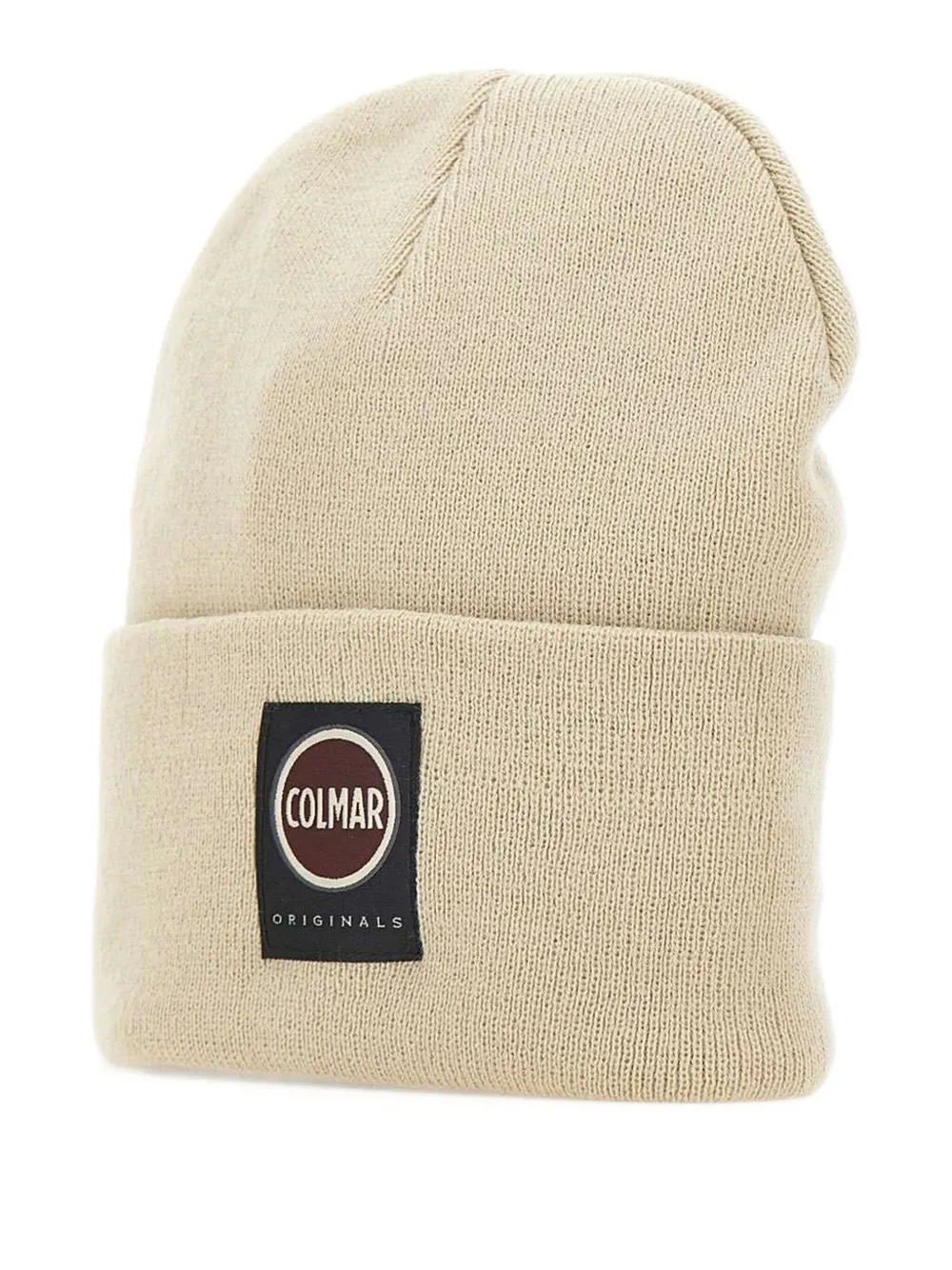 Шерстяная шапка с отворотом и нашивкой с логотипом Colmar, бежевый
Шерстяная шапка с отворотом и нашивкой с логотипом Colmar, бежевый