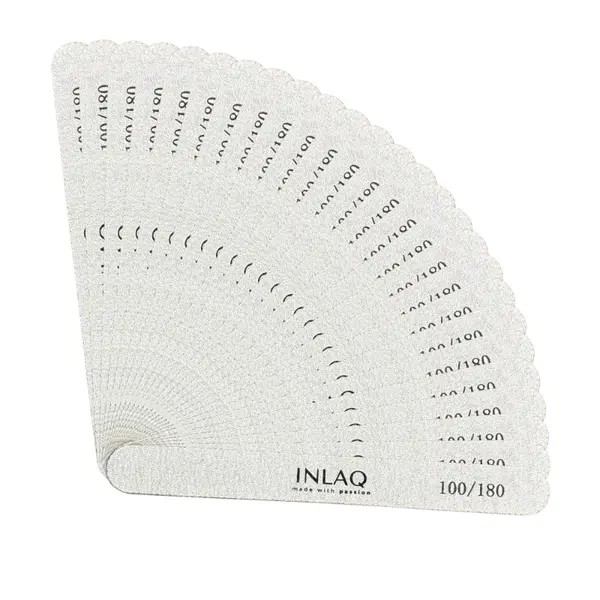 Пилочка для ногтей прямая 100/180, 25 шт. Inlaq
Пилочка для ногтей прямая 100/180, 25 шт. Inlaq