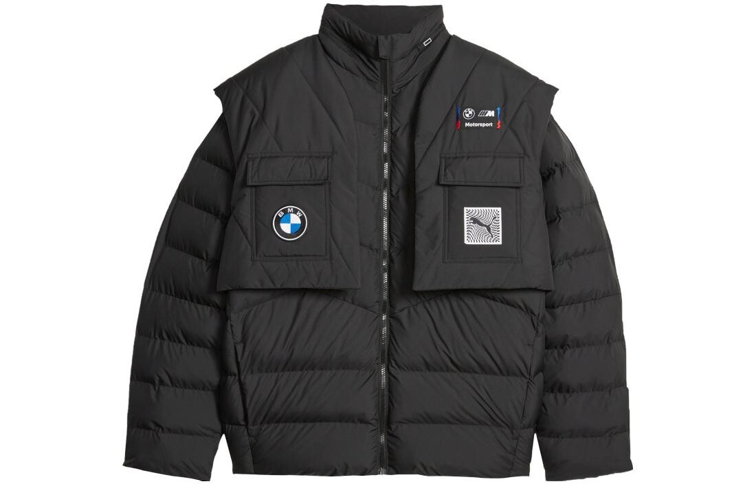 Стеганая куртка BMW M Motorsport унисекс черного цвета Puma, черный 
Стеганая куртка BMW M Motorsport унисекс черного цвета Puma, черный