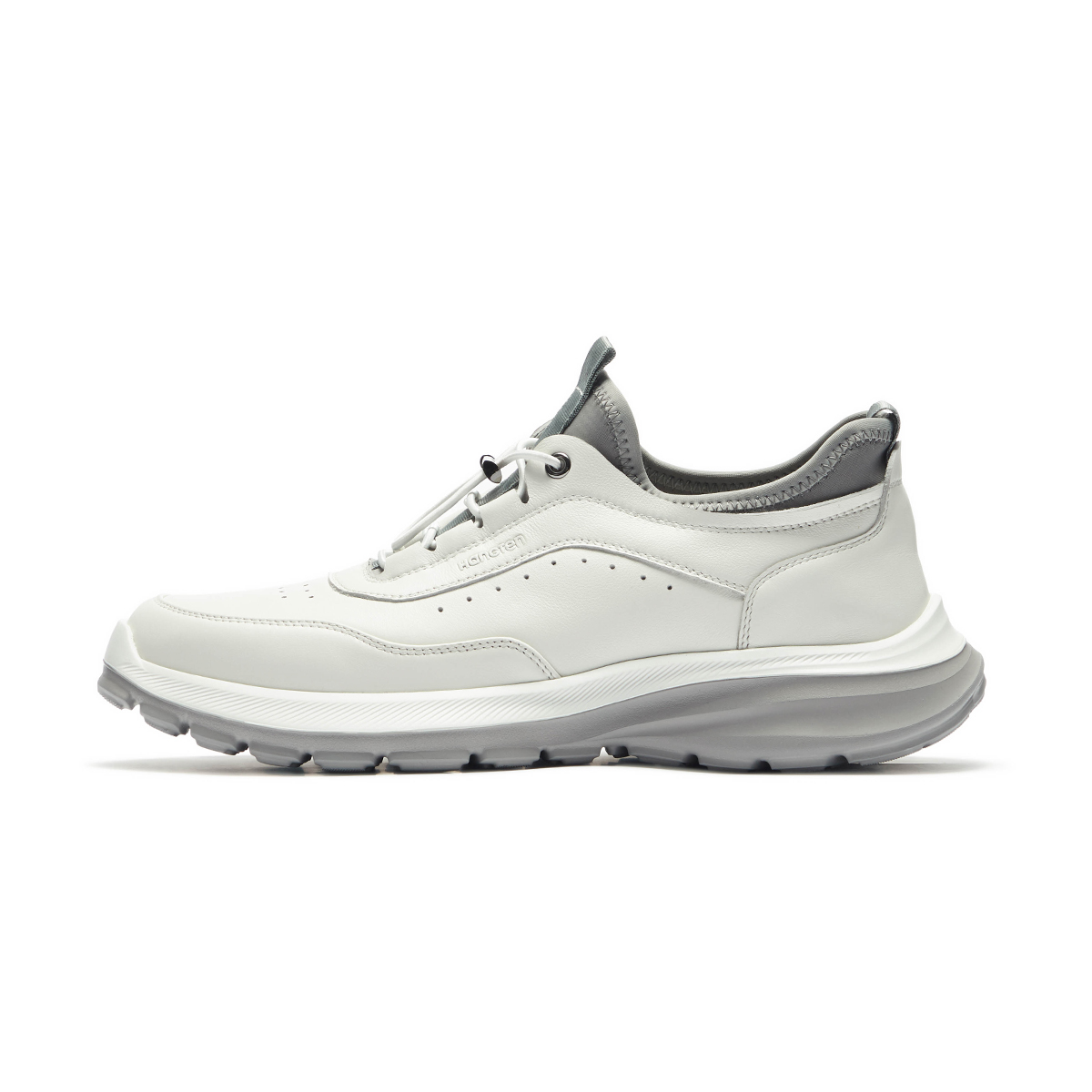 HANG TEN Амортизирующие нескользящие износостойкие сбалансированные низкие повседневные туфли мужские черно-белые, цвет White 
HANG TEN Амортизирующие нескользящие износостойкие сбалансированные низкие повседневные туфли мужские черно-белые, цвет White