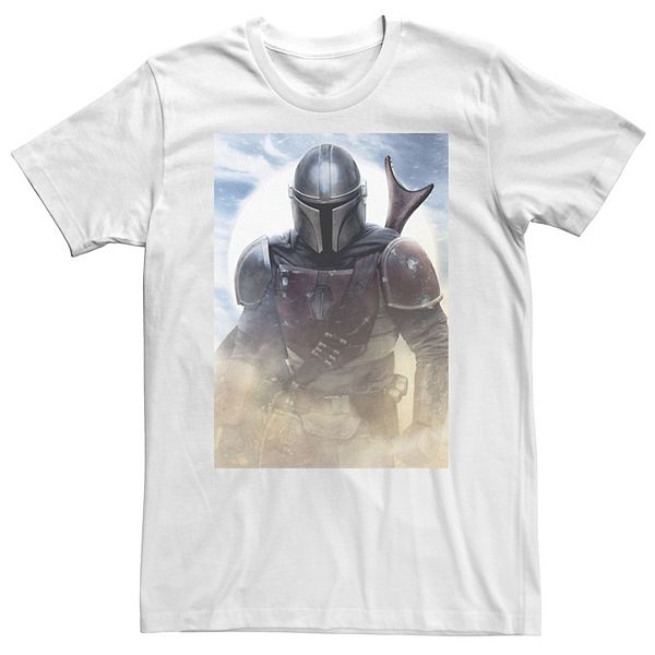 Футболка Big & Tall The Mandalorian Bounty Hunter с портретом в пыльных тонах Star Wars
Футболка Big & Tall The Mandalorian Bounty Hunter с портретом в пыльных тонах Star Wars