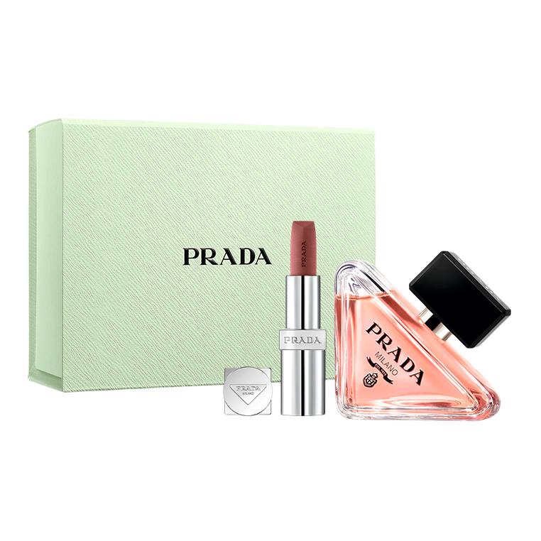 PRADA Помада i am unpredictable набор духов парфюмерная вода eau de parfum edp белый мускус амбер ориентальный 30мл+3,8г
PRADA Помада i am unpredictable набор духов парфюмерная вода eau de parfum edp белый мускус амбер ориентальный 30мл+3,8г