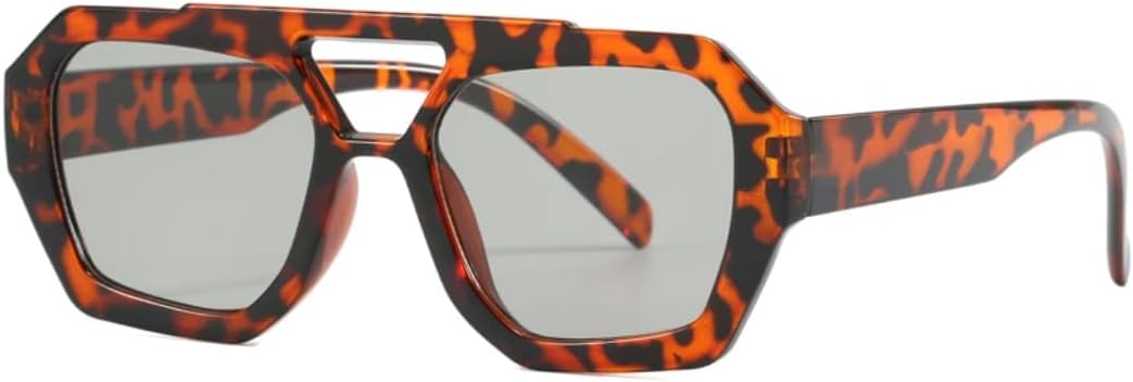 Классические женские солнцезащитные очки с двойной перемычкой, простой и модный дизайн, очки с леопардовым принтом, качественная защита от солнца для активного отдыха SZVVBKK, Leopard Grey
Классические женские солнцезащитные очки с двойной перемычкой, простой и модный дизайн, очки с леопардовым принтом, качественная защита от солнца для активного отдыха SZVVBKK, Leopard Grey