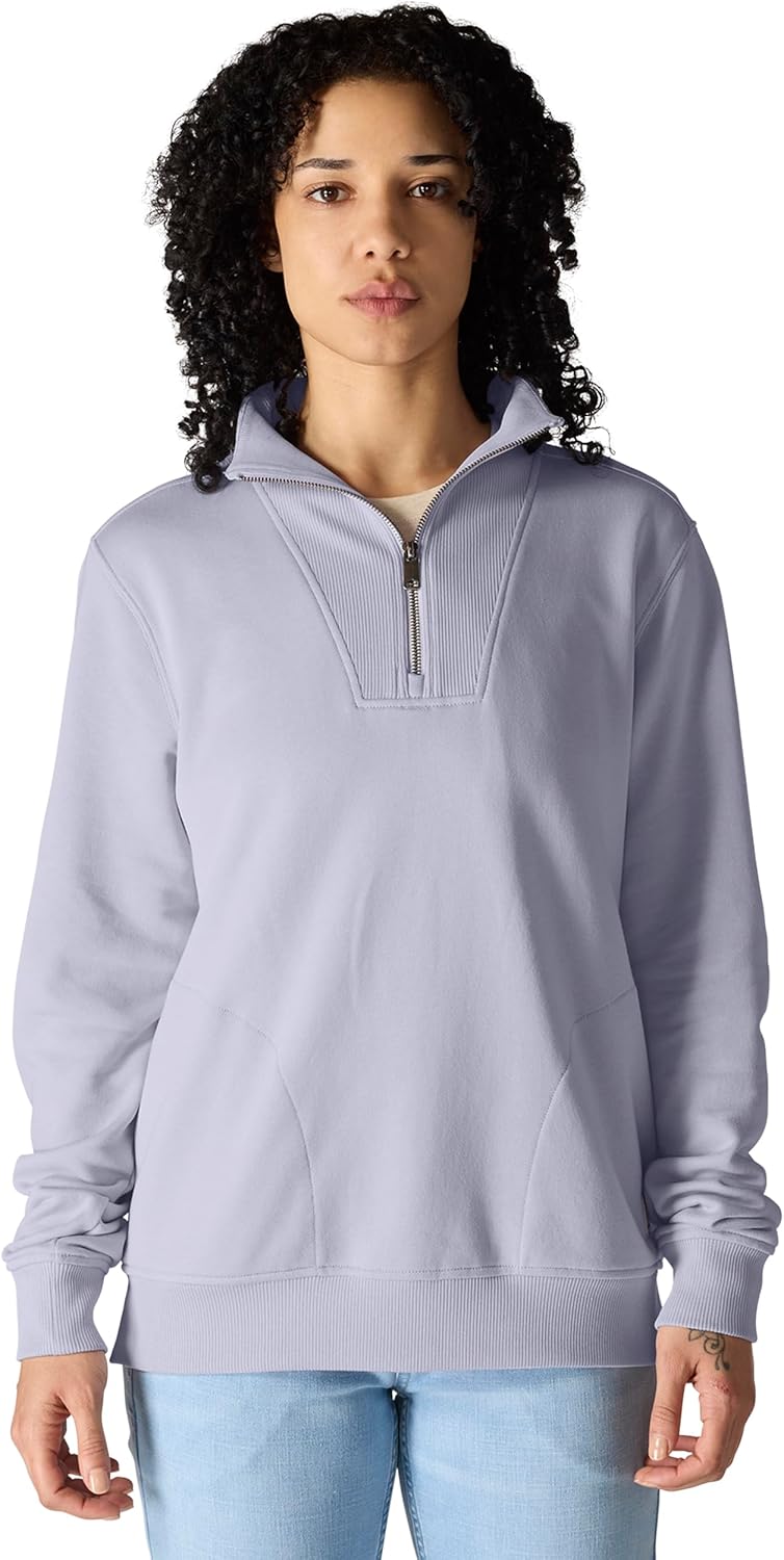 Carhartt Women's TENCEL Fiber Series расслабленный фасон полузастежка свитшот, Mica
Carhartt Women's TENCEL Fiber Series расслабленный фасон полузастежка свитшот, Mica